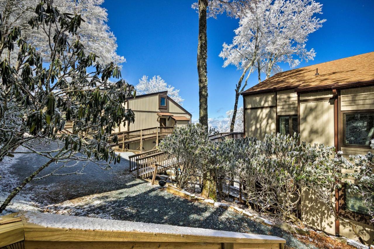 Beautiful Beech Mountain Condo With Private Balcony! Exterior foto